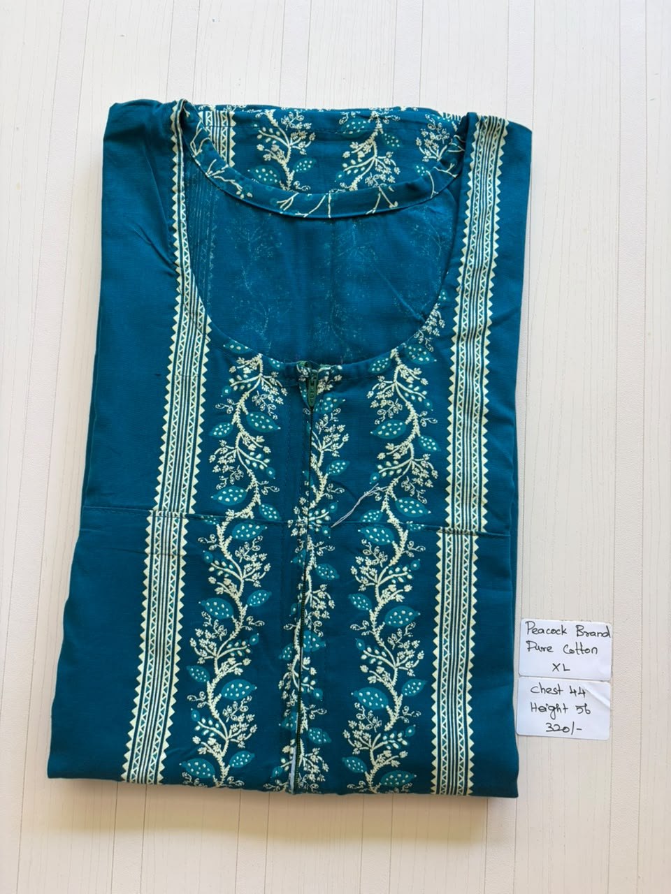 AASHP008 Peacock Pleats Zip Nighty HP BP