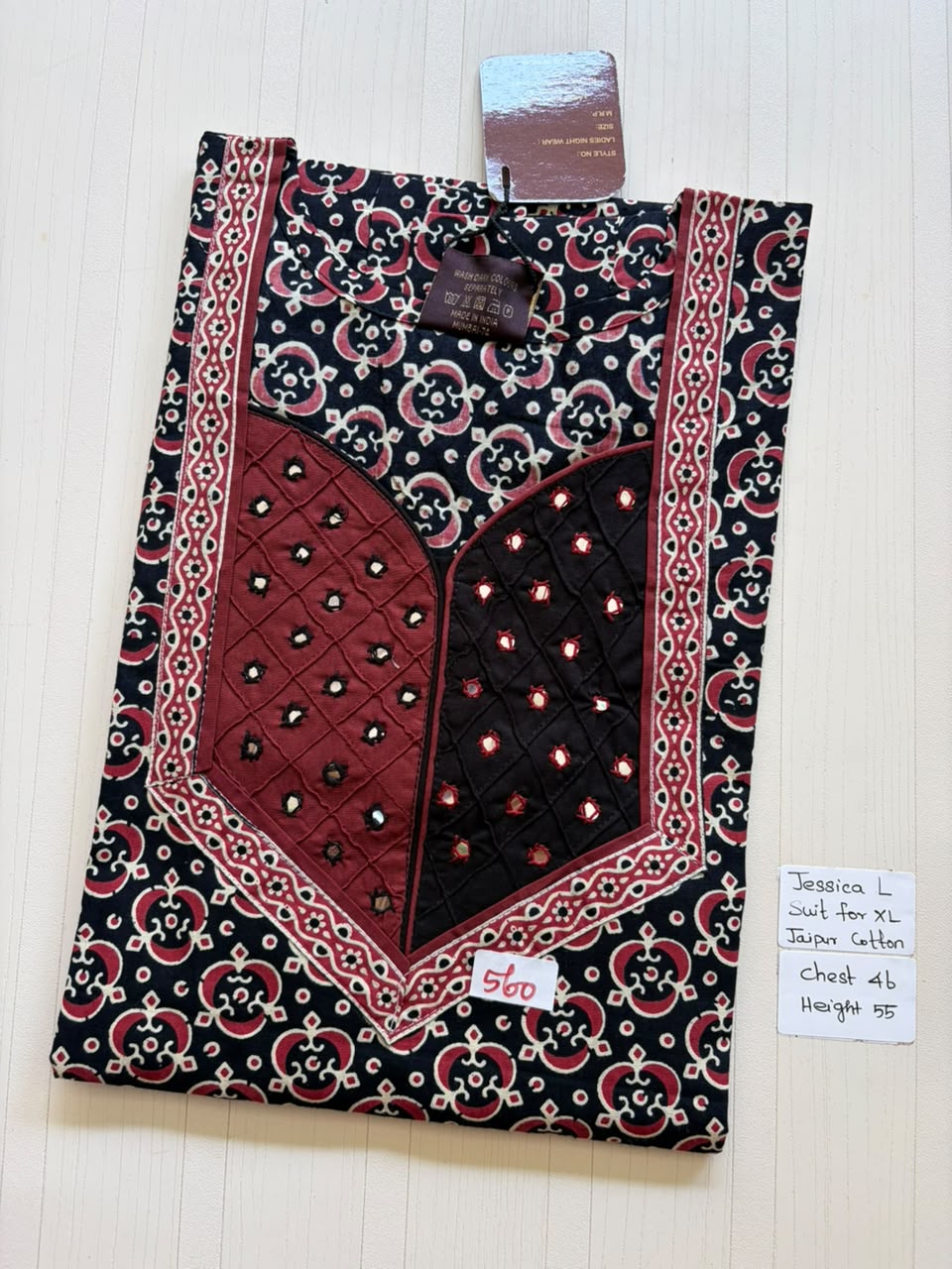 BJS 1470 Jessica VV AL JC Nighty 550