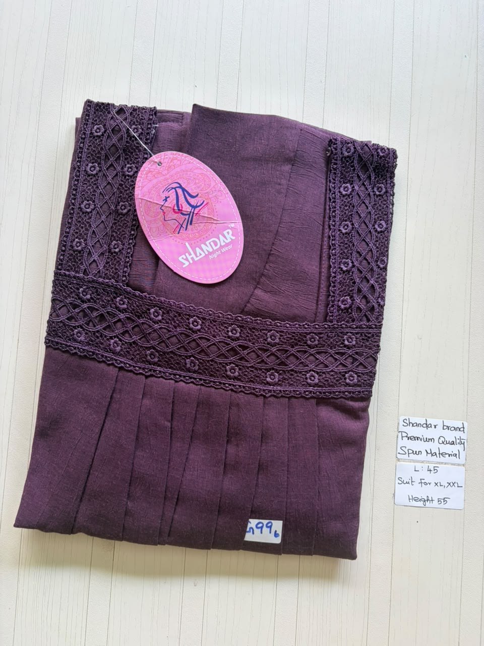 BS282 Shandar Spun nighty