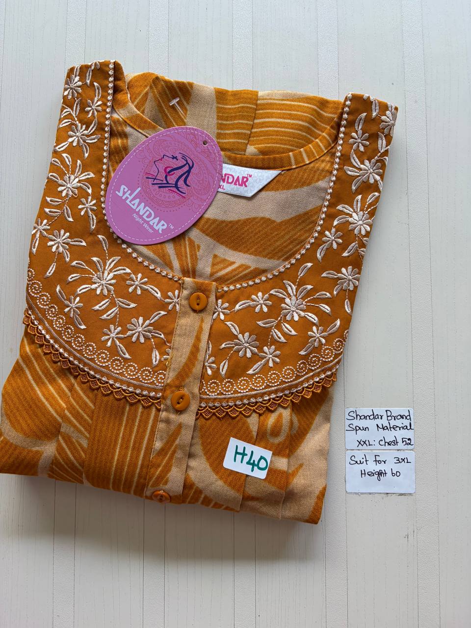 Dss 363 Shandar Spun nighty