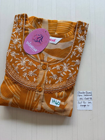 Dss 363 Shandar Spun nighty