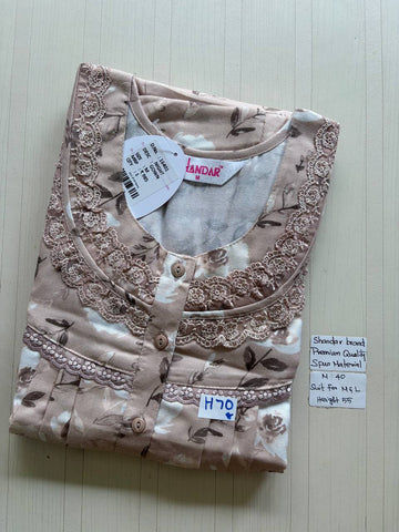 ASS157 Shandar Spun nighty