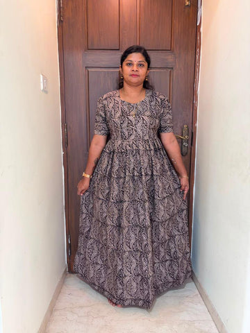 MFS 347 Peacock Height Maxi Frock YY1 YY2