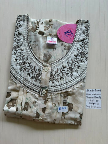 BS529 Shandar Spun nighty