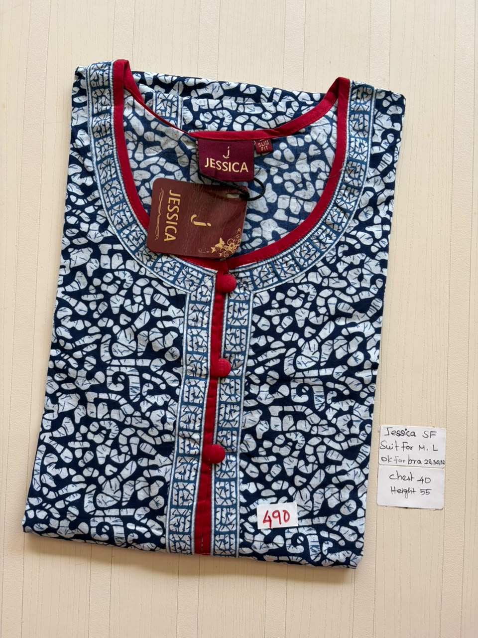 AJS 198 Jessica Slimfit VV AL JC Nighty 550