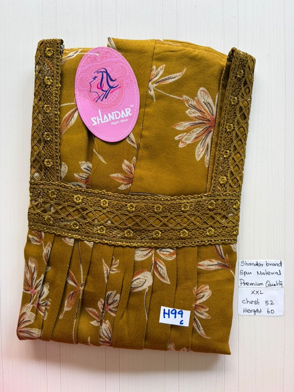 DSS 237 Height Shandar Spun nighty
