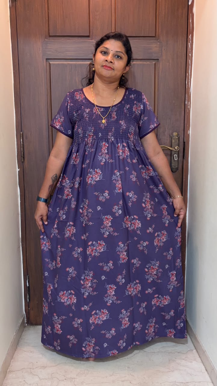 SPB 011 Ponni's Smoking Frock Nighty