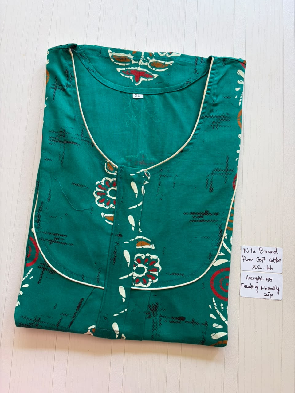 NP 071 Nila Brand Zip Nighty DPS