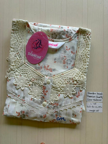 BS328 Shandar Spun nighty