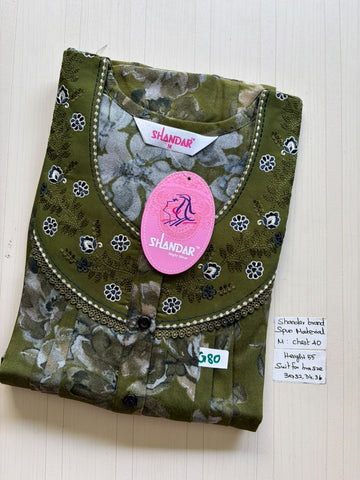 ASS 455 Shandar Spun nighty
