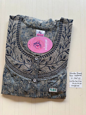 ASS 815 Shandar Spun nighty light