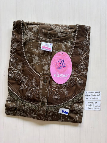 ASS 431 Shandar Spun nighty