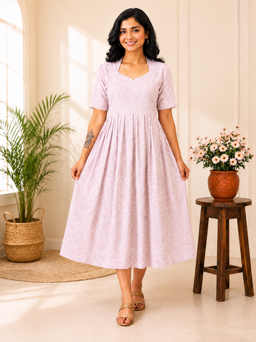 MFS5014 Peacock maxi frock MM1