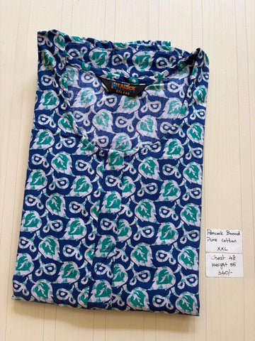 AASZ039 Peacock zip Nighty