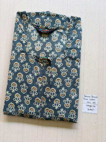 AASZ 188 Height Peacock Zip Nighty BP DPS
