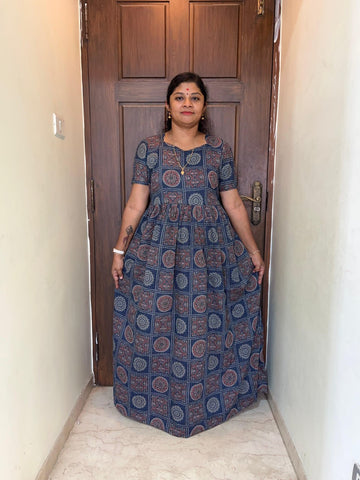 MFS 248 Peacock Height maxi frock YY1 YY2