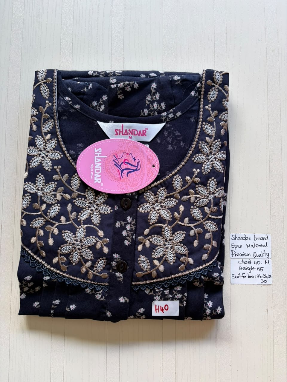 ASS 278 Shandar Spun nighty