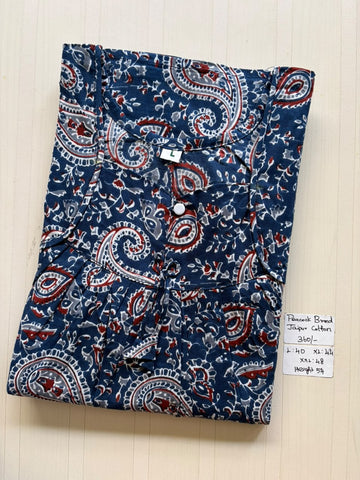 AASBP 451 Peacock Pleats No Zip Nighty BP BPS CPS DPS