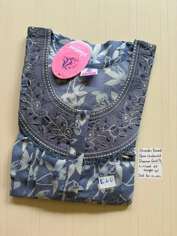 BS511 Shandar Spun nighty
