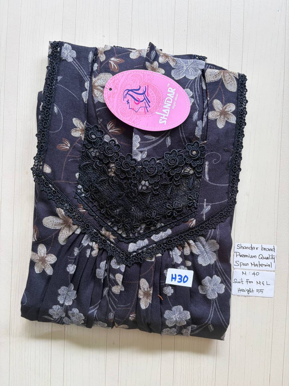 ASS145 Shandar Spun nighty
