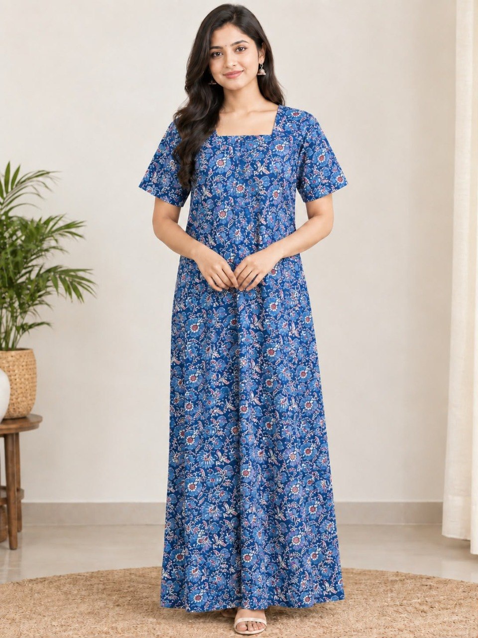 AASZ 325 Height Peacock Zip Nighty BP CPS