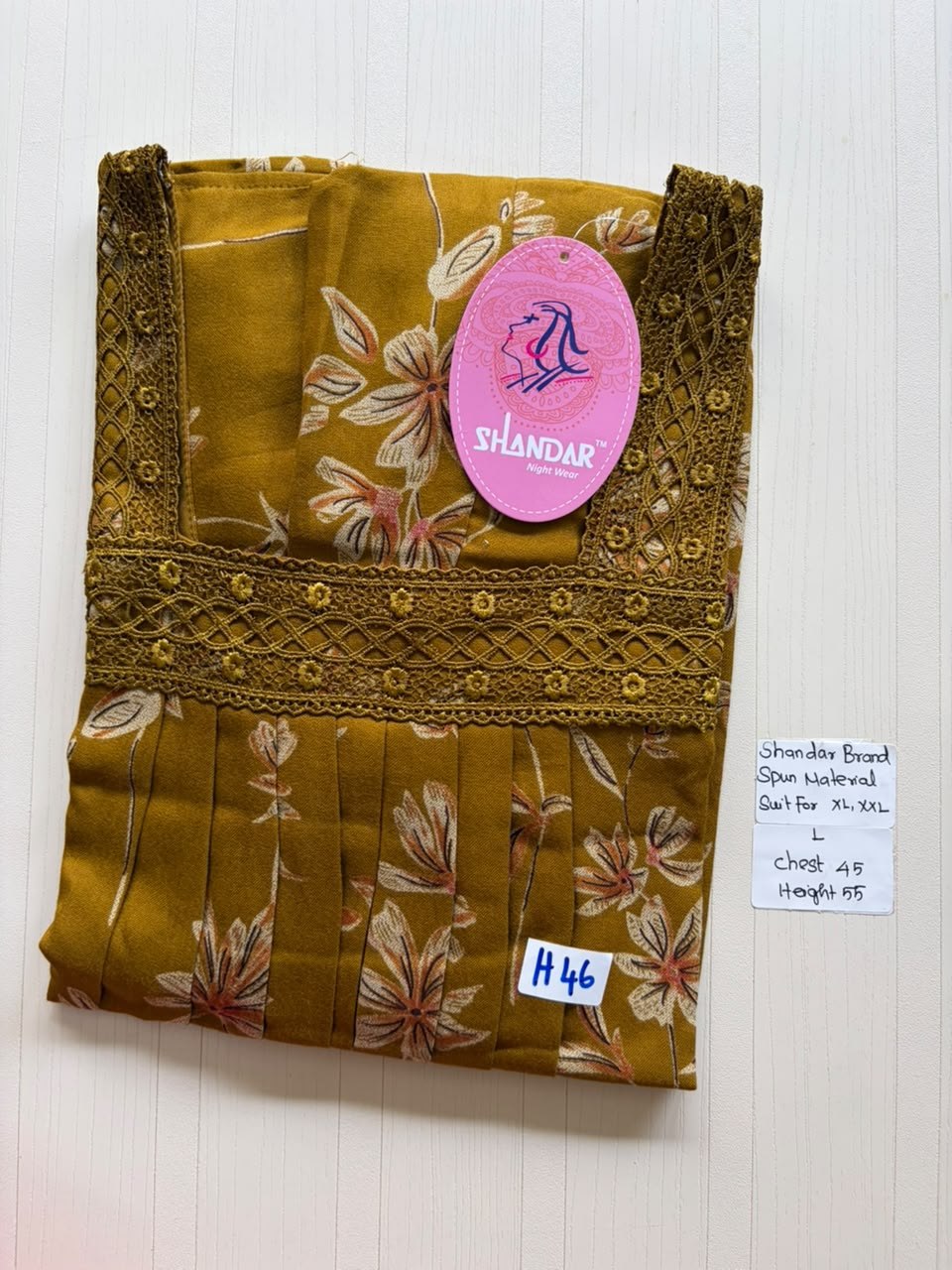 BSS 584 Shandar Spun nighty