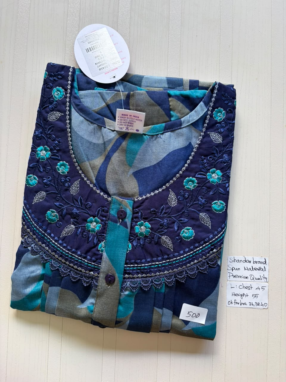 BSS 069 Shandar Spun nighty
