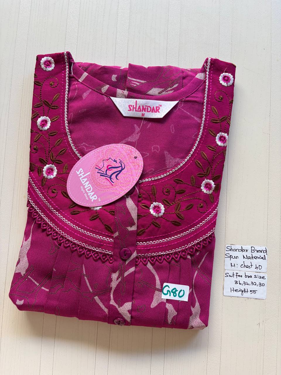 ASS 849 Shandar Spun nighty