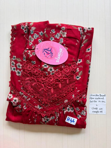 BSS 593 Shandar Spun nighty