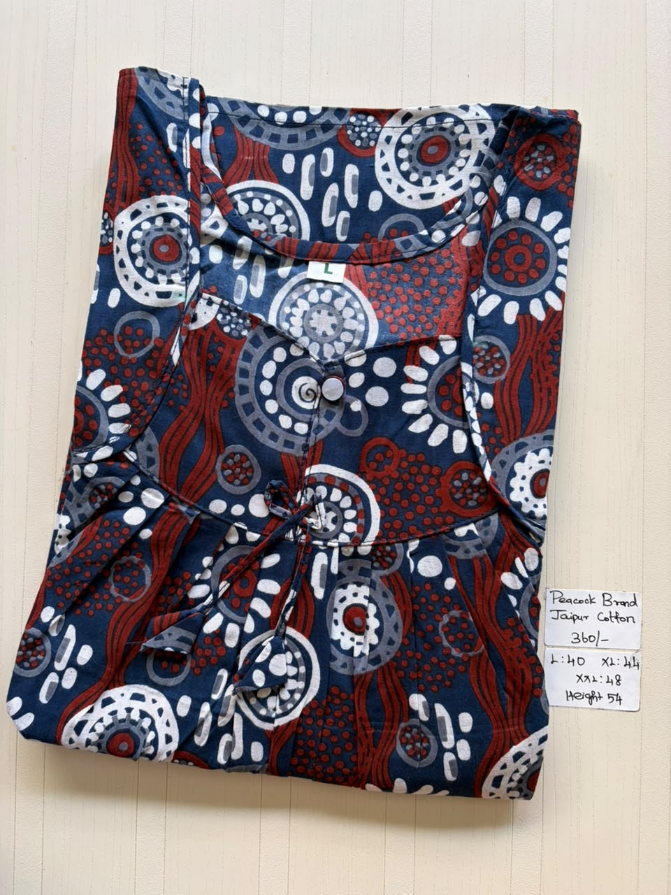 AASBP 443 Peacock Pleats No Zip Nighty BP BPS CPS DPS