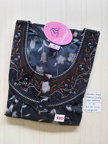 ASS196 Shandar Spun nighty