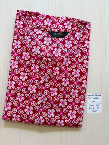 AASZ014 Peacock zip Nighty