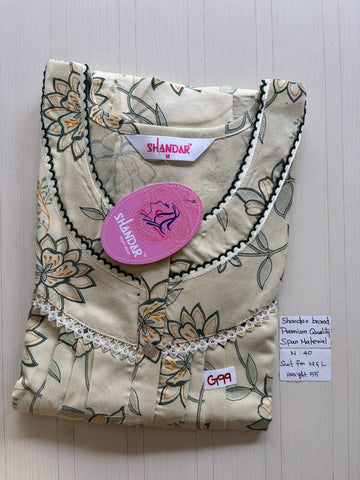 ASS048 Shandar Spun nighty