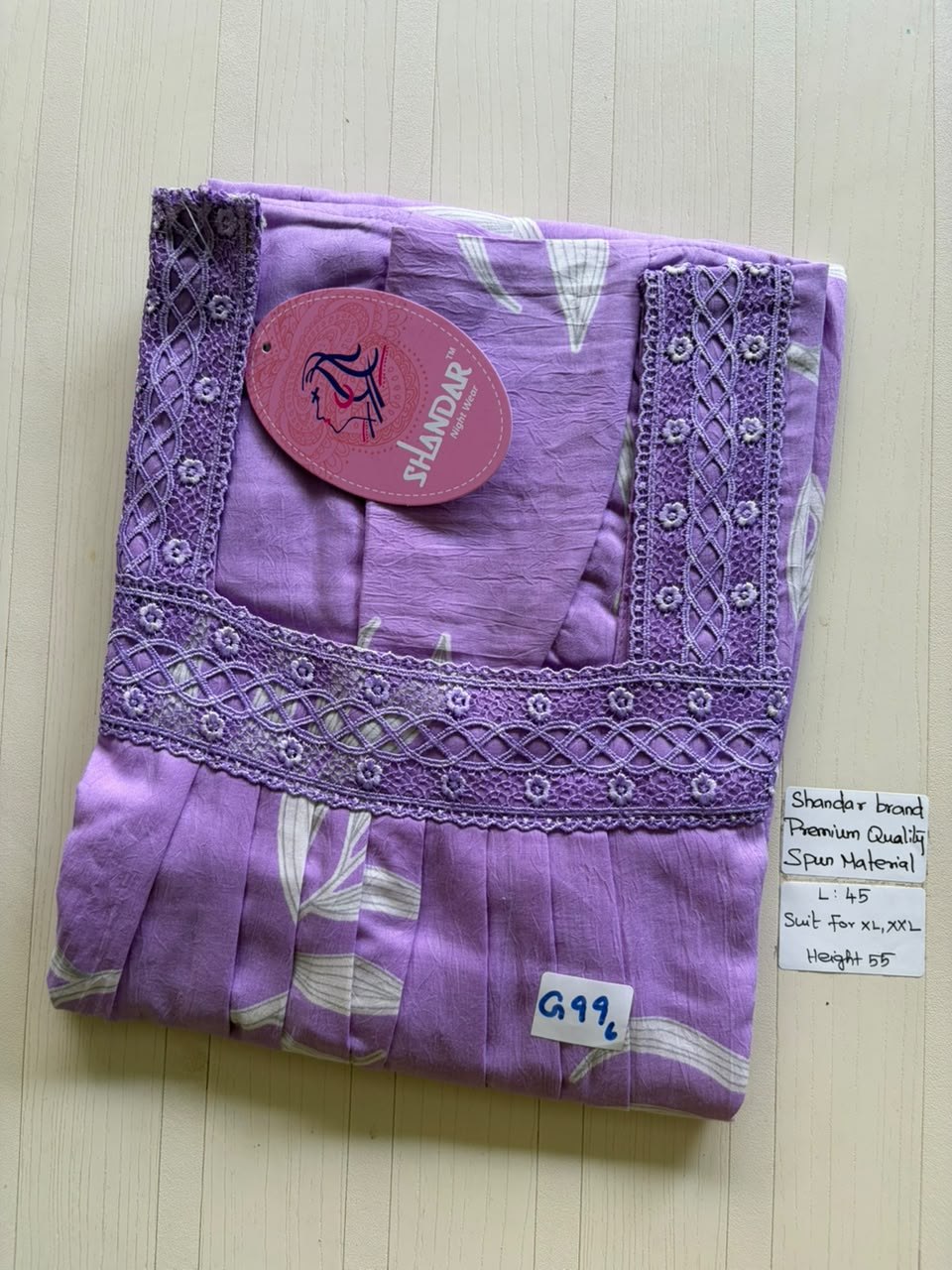 BS260 Shandar Spun nighty