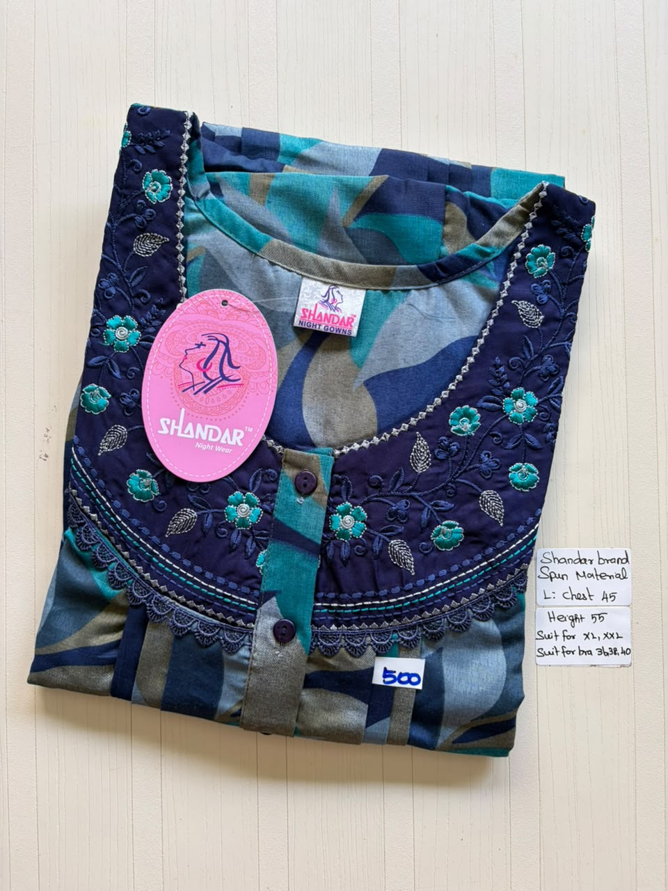 BSS 140 Shandar Spun nighty