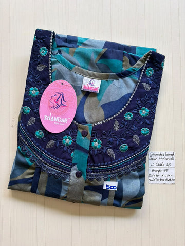 BSS 140 Shandar Spun nighty