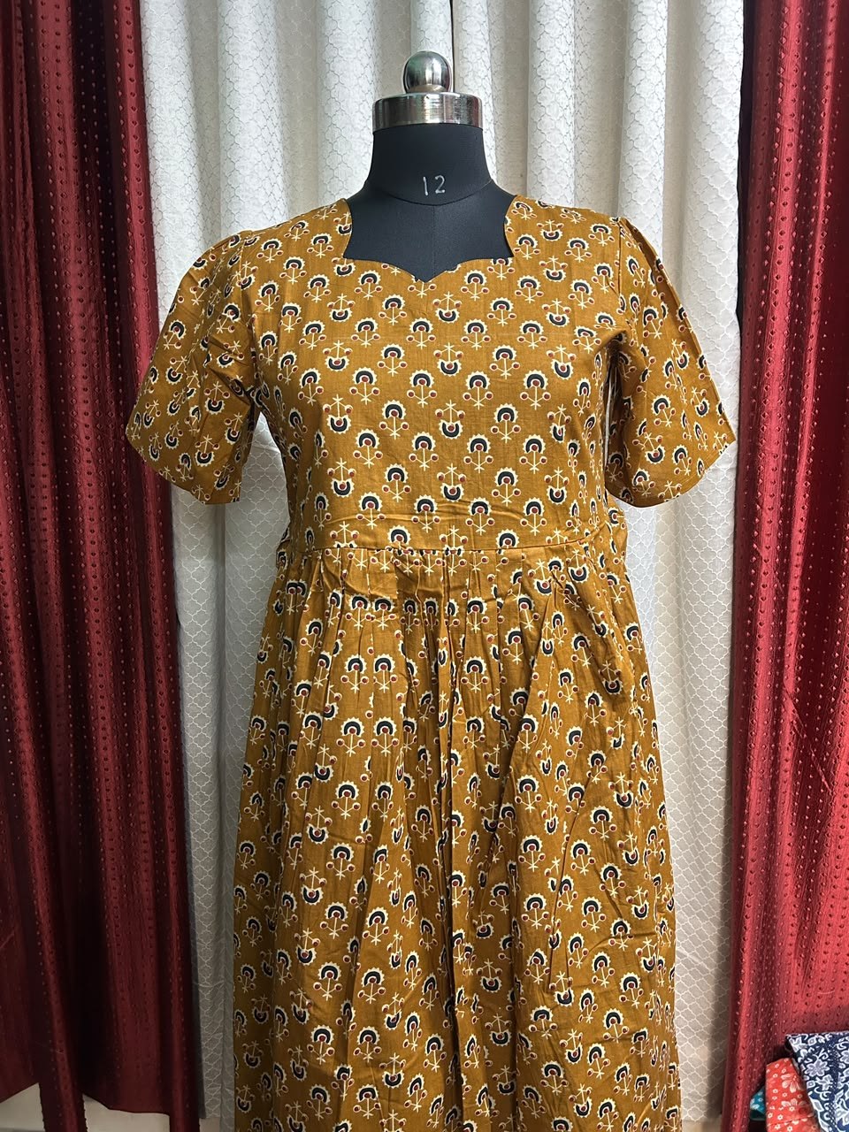 MFS138 Peacock Height maxi frock YY1 YY2
