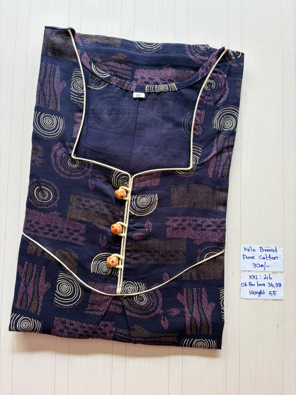 NP 001 Nila Brand No zip Nighty