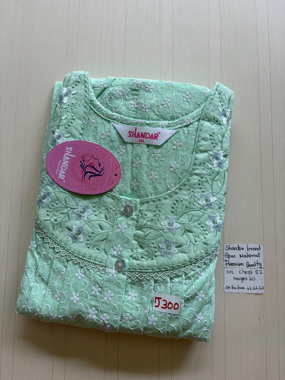 DSS 269 Height Shandar Spun nighty