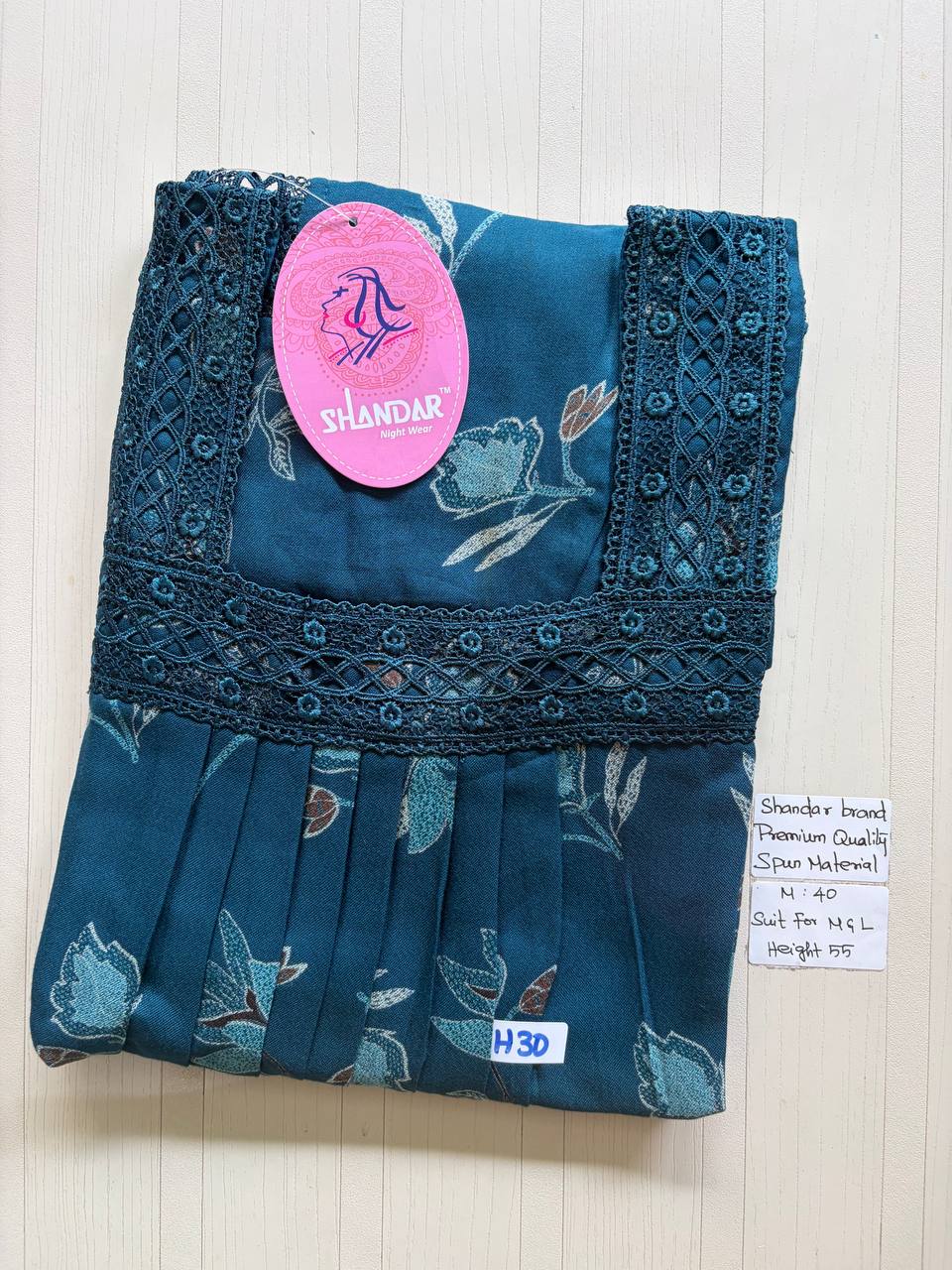 ASS115 Shandar Spun nighty