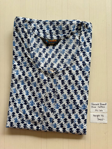 AASZ 263 Height Peacock Zip Nighty BP CPS