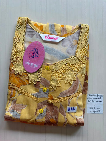 BSS 617 Shandar Spun nighty