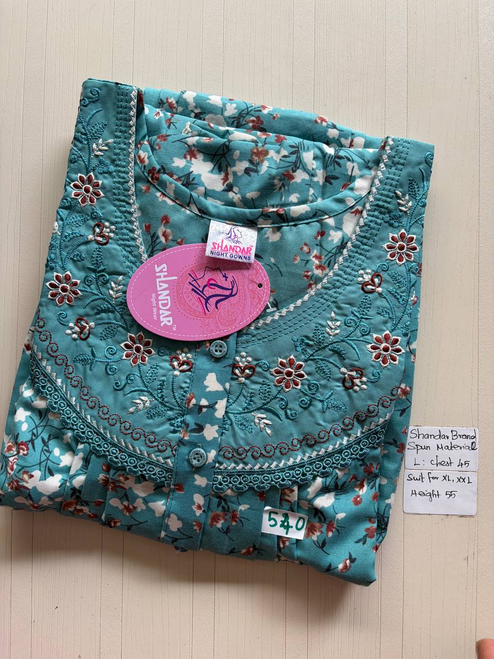 bss 384 Shandar Spun nighty