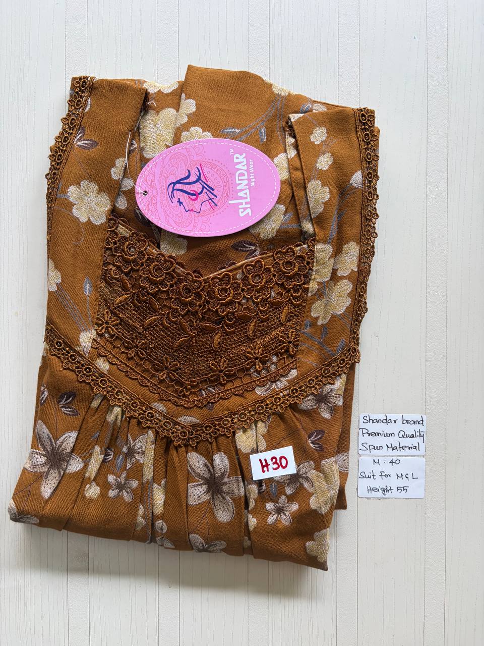 ASS144 Shandar Spun nighty