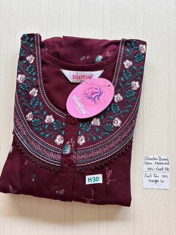 Dss 382 Shandar Spun nighty