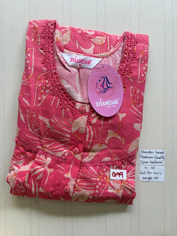 ASS051 Shandar Spun nighty