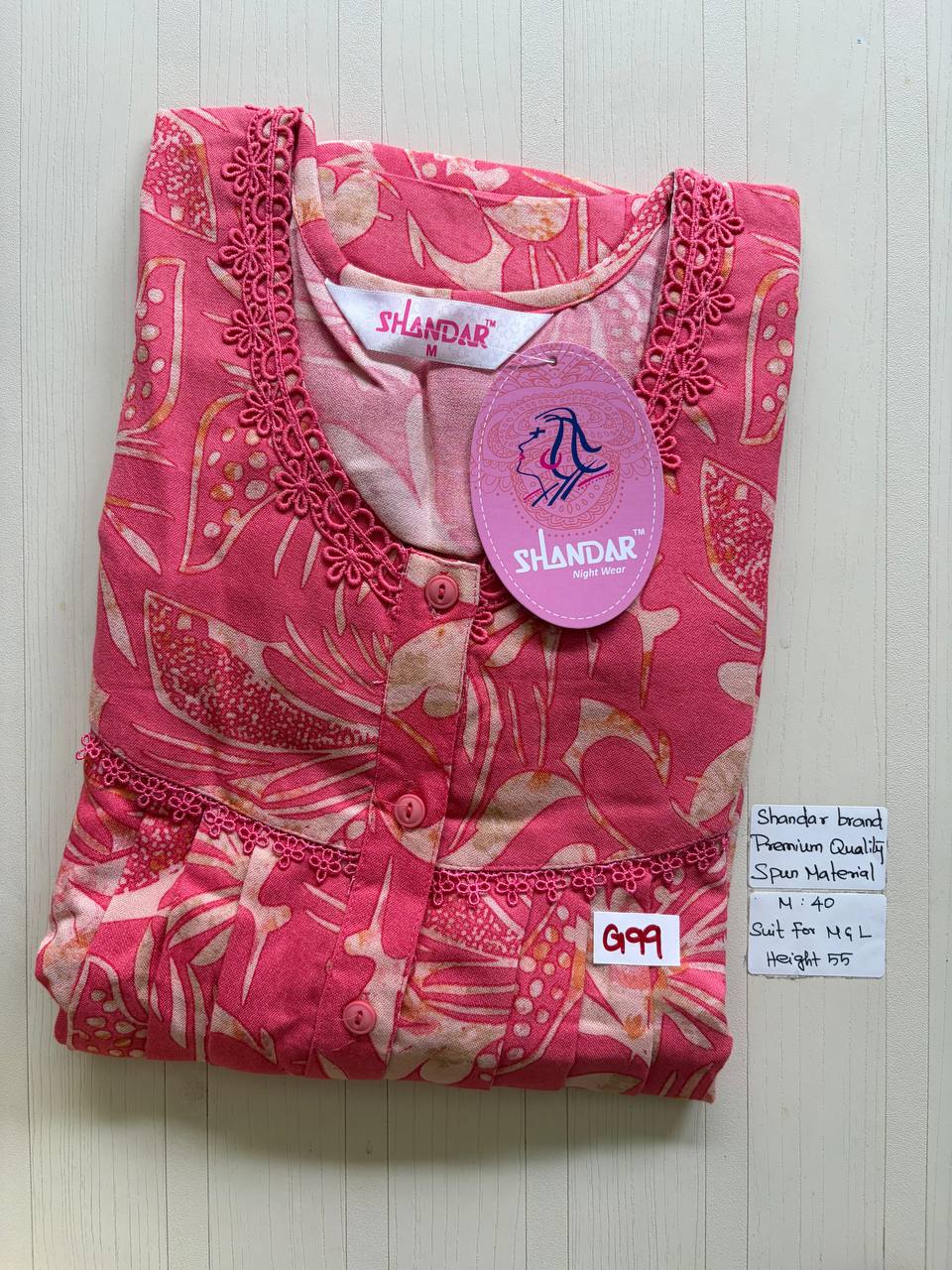 ASS051 Shandar Spun nighty