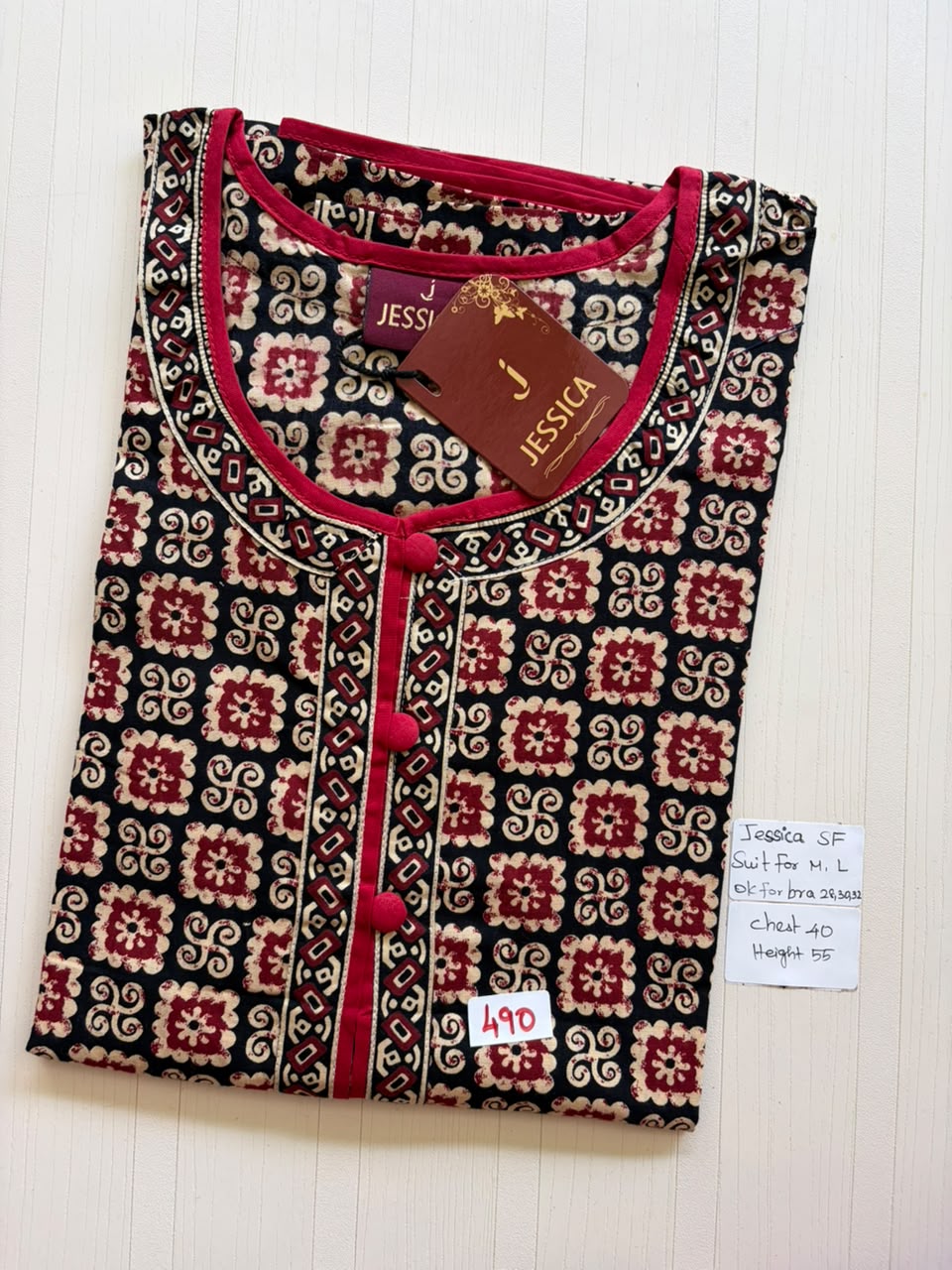 AJS 191 Jessica Slimfit VV AL JC Nighty 550
