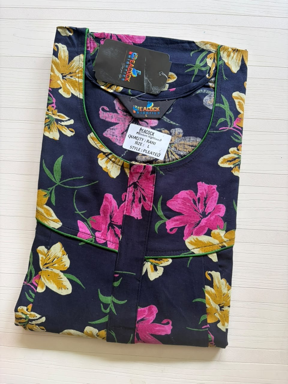AAS5098 Peacock pleats Zip premium quality BP DD