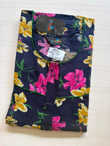 AAS5098 Peacock pleats Zip premium quality BP DD